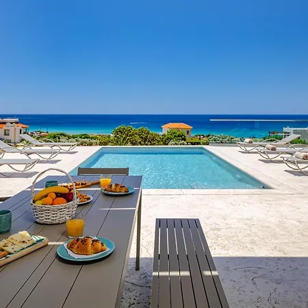 Vilă Alki Collection -luxury Sea View -breakfast Included-falasarna